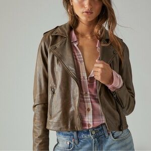 Lucky Brand Leather Jacket